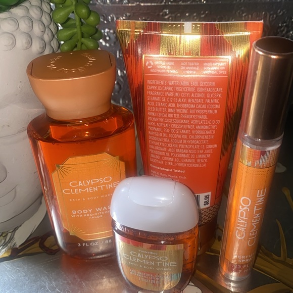 Bath and Bodyworks Calypso Clementine Newest Collection Travel Size Gift Set - Picture 3 of 3